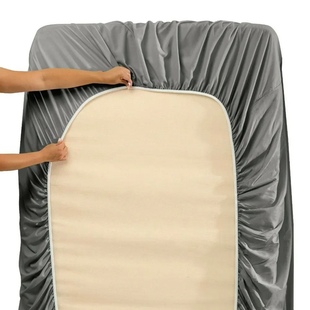 Charcoal Egyptian Comfort Bed Sheets 4 Piece!